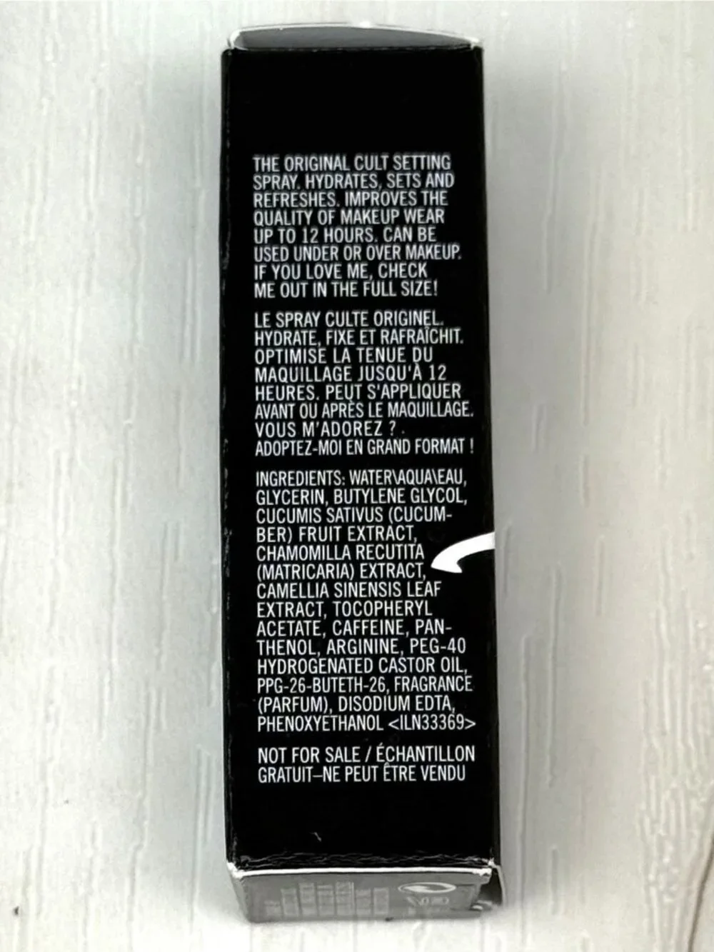 MAC Fix Plus + Skin Refresher Finishing Mist Spray 0.17oz Travel Sample NIB NEW